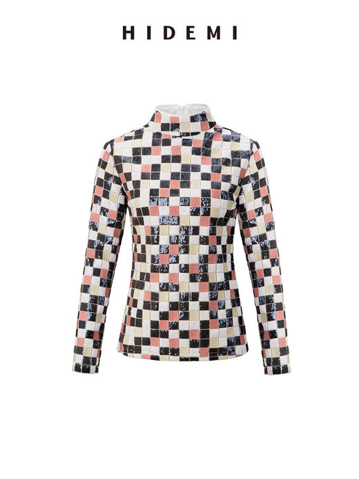 HIDEMI 节日系列轻礼服亮片刺绣三件套 半身裙/背心/长袖上衣 商品图10