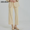 oldcolour2021冬季新款时尚气质休闲百搭阔腿裤女N44073428 商品缩略图0
