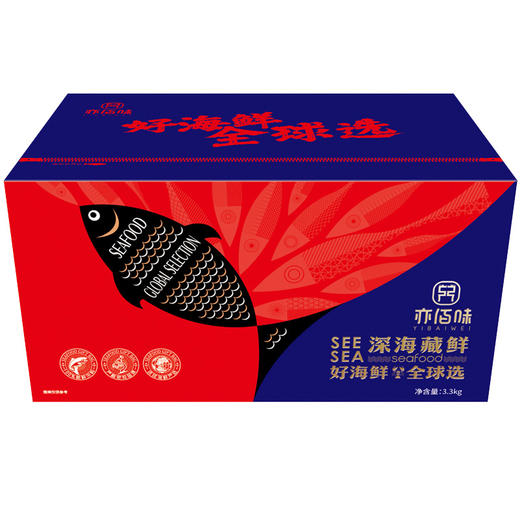 亦佰味 | 尚品海鲜礼盒4000g（现货卡券 同售） 商品图4