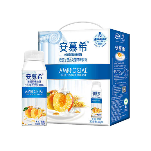 利乐冠安慕希常温酸奶黄桃燕麦味 1*10*200g（现金价） 商品图1