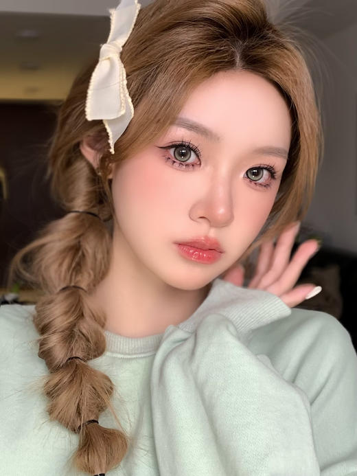 坚果力NUTNUTLOOK向往松弛 14.5mm中大直径美瞳隐形眼镜 白狮旗下自营品牌赠送伴侣盒 半年抛2片 商品图7