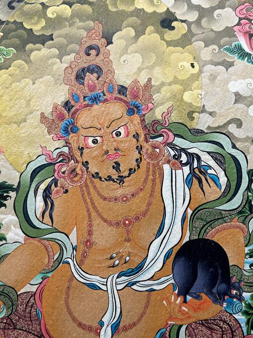 石板画唐卡-黄财神 商品图1