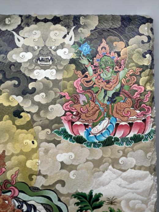 石板画唐卡-黄财神 商品图4