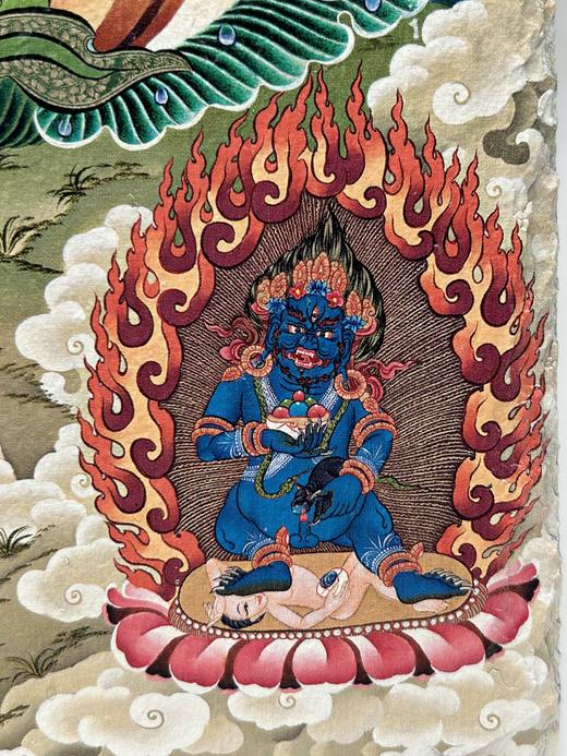 石板画唐卡-黄财神 商品图3