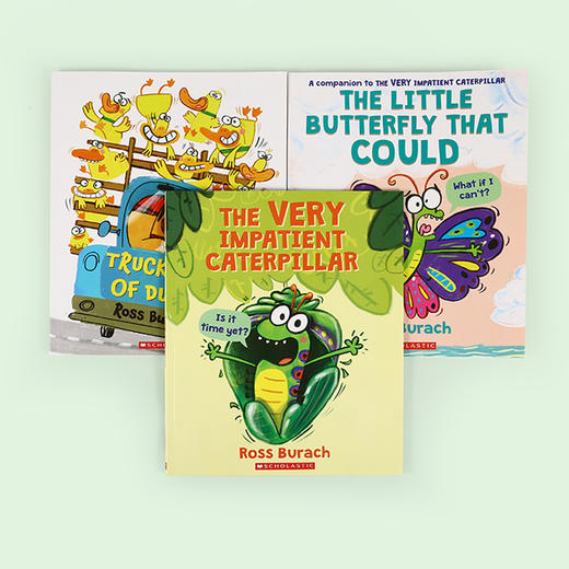 #小彼恩童书  Ross Burach幽默绘本 3册 点读版 商品图1