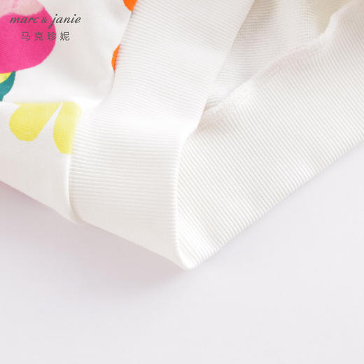 马克珍妮春装新款 女童北欧风满印宽松套头卫衣230298 商品图4