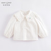 马克珍妮春装新款 女童全棉大翻领休闲娃娃衫230179 商品缩略图1