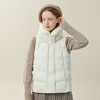 Famecoco范可儿羽绒服马甲女白鸭绒立领修身轻薄坎肩外套F228CA029 商品缩略图0
