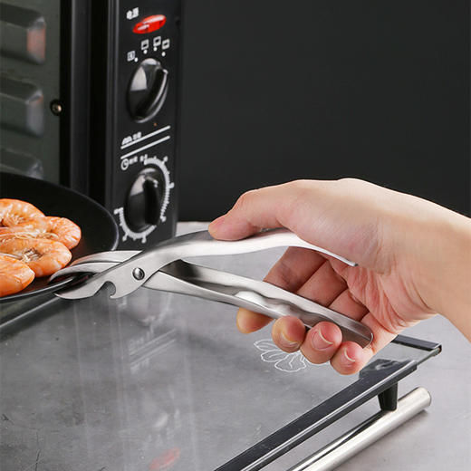 德国戴德不锈钢防烫夹取碗夹提盘夹子取碗神器家用厨房多功能防滑 HW018 商品图6