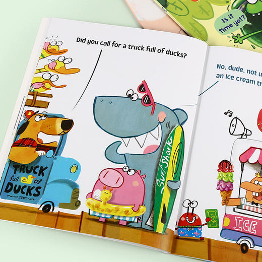 #小彼恩童书  Ross Burach幽默绘本 3册 点读版 商品图3