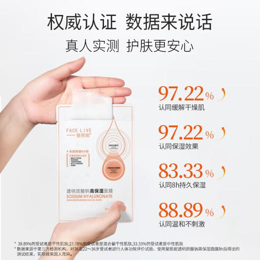 斐思妮透明质酸钠高保湿面膜 商品图2