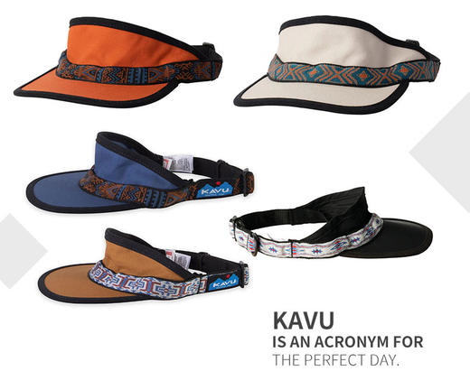 KAVU Organic Strapvisor-再生棉空顶帽 商品图2