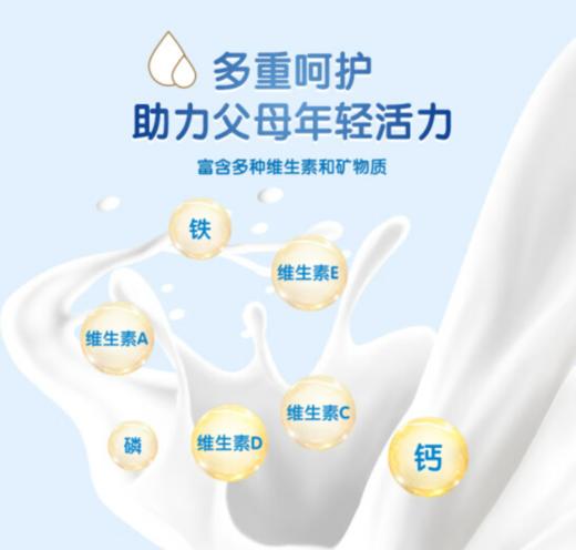 蒙牛（MENGNIU）乐享装 中老年奶粉多维高钙800g*2罐礼盒装 送礼送父母 营养早餐 商品图2