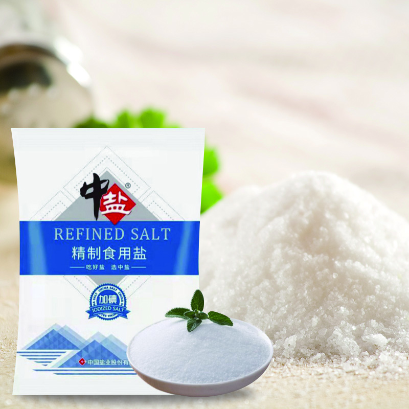 中盐精制食用盐400g
