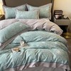 竹纤维新款60织纱印花/素色全竹四件套2425 商品缩略图4
