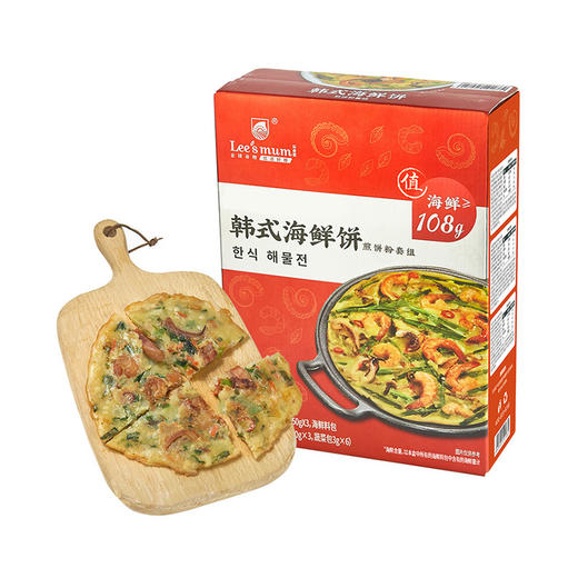 MM 山姆 乐食麦（Lee'mum）韩式海鲜饼 768g 商品图0