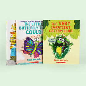 #小彼恩童书  Ross Burach幽默绘本 3册 点读版