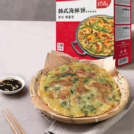 MM 山姆 乐食麦（Lee'mum）韩式海鲜饼 768g 商品图3