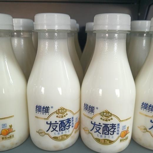 维维发酵酸奶黄桃燕麦318ml 商品图0