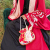 汉服配饰斜挎包新款兔兔双面绣花包可爱古风百搭过年包包 商品缩略图4