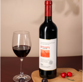 王朝红酒经典干红葡萄酒国产红酒750ml