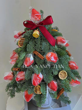 圣诞限定  草莓诺贝松圣诞树