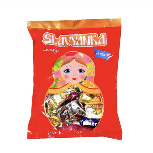 进口俄罗斯斯拉夫品牌混合混装巧克力糖果圣诞新年婚庆礼品零食品 商品图0