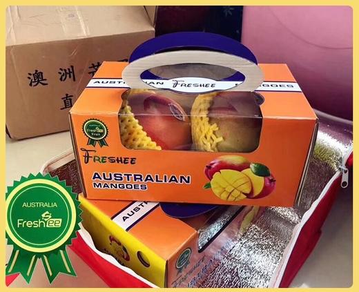 澳洲R2E2芒果礼盒装澳洲鲜果 果园直发顺丰冷链包邮 商品图2