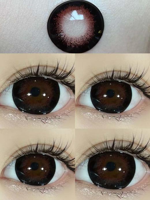 agenscolor 美瞳年抛 勃垦第红 直径14.5mm着色14.4mm 商品图3