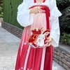 汉服配饰斜挎包新款兔兔双面绣花包可爱古风百搭过年包包 商品缩略图3