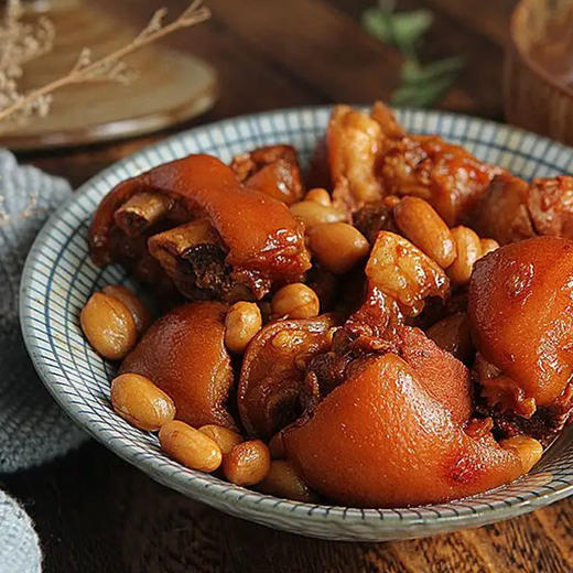 千般就 香焖花生猪手（450g） 商品图0