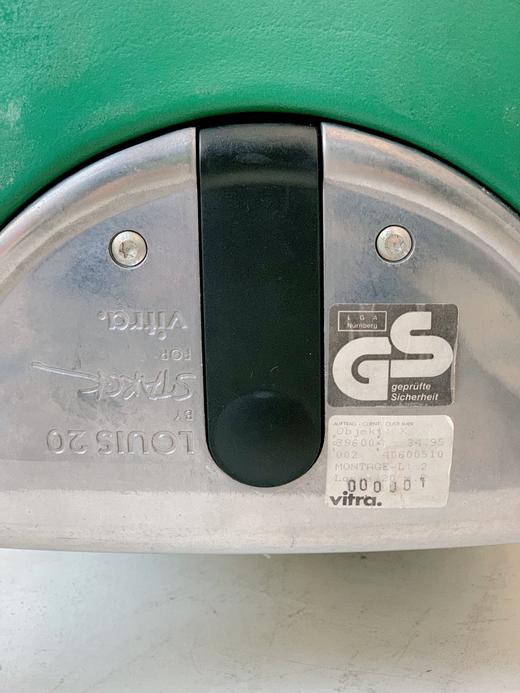 1990s Vitra产Louis 20餐椅by 设计大师Philipe Starck绿色B0133 商品图8