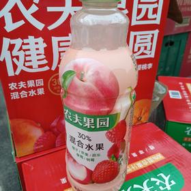 农夫果园混合水果桃子味果汁饮料1.25L