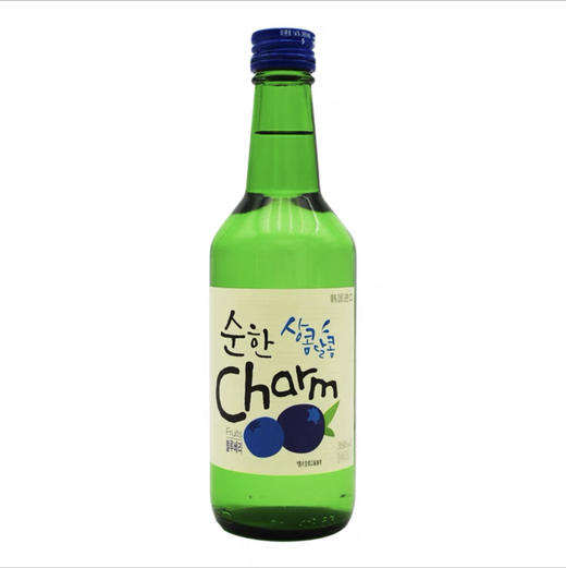 韩国进口  超水烧酒 360ml果味配制酒果酒 蓝莓葡萄味 商品图2