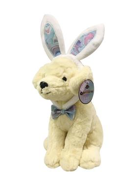 FAO玩具毛绒兔耳朵拉布拉多黄色12英寸玩偶