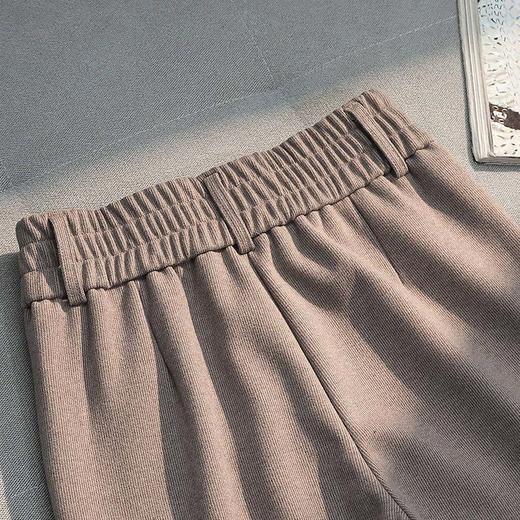 【遮肉毛呢西裤】秋冬垂感阔腿裤，羊绒般保暖垂顺，腿粗女孩的救星，上身显瘦10斤显高8cm 商品图5