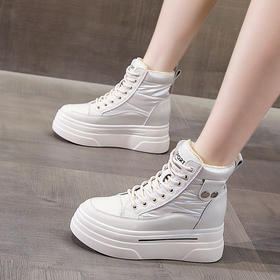 雪地靴新款棉鞋厚底松糕鞋内单鞋加绒马丁靴