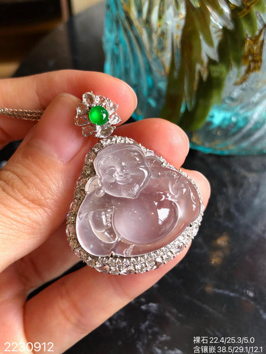 玻璃财神爷吊坠 79999【2230912】 商品图0