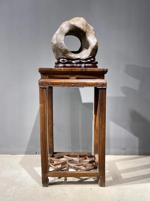 老榆木冰裂纹架方几，顺丰包邮 商品图13