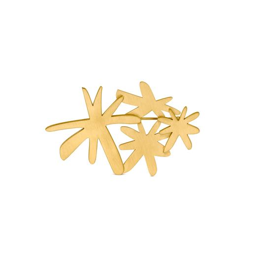 北京仓｜Joidart-MIRÓ-金色 雪花 胸针［西班牙设计师］ 商品图1