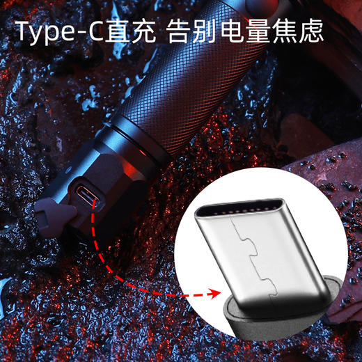 SUPERFIRE神火EP05防爆手电筒带防爆证充电工地矿工长续航消防 商品图2