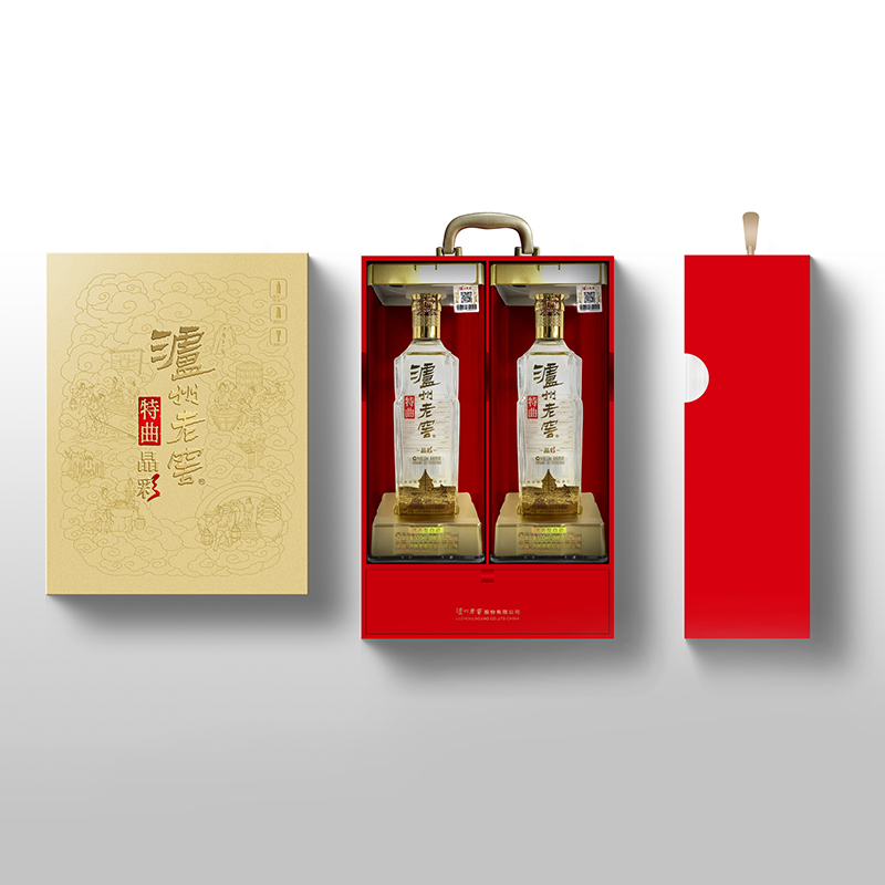 【品鉴】52度 泸州老窖特曲晶彩 精彩时刻礼盒 500ml*2  送礼    泸州老窖官方旗舰店