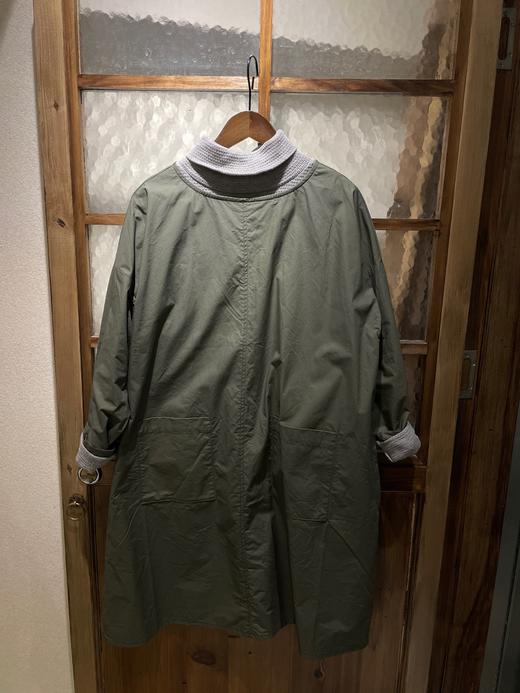 （6折）g军绿色口袋圆领衬衣 商品图14