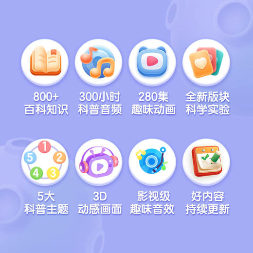 【洪恩十万问APP】世界真奇妙一问就知道 四大主题分类3D动画讲解 终身学习 下单即可学习，无需等待 商品图3