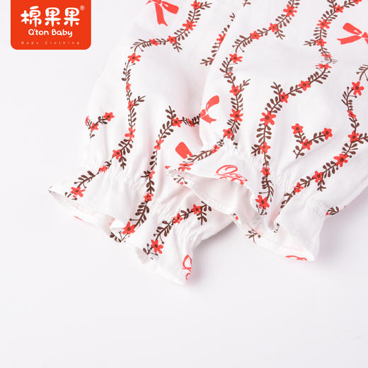 棉果果商场同款春季新品女童印花套头衬衣小碎花田园风百搭小清新裙式上衣M122150223061 商品图2