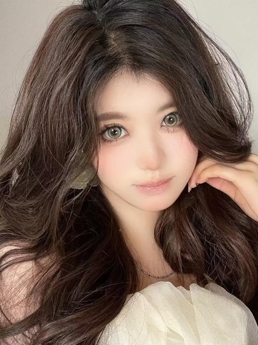 『日抛中直径』WOOLILENS-龙井辣妹-14.2mm 【日抛 0-800度 无525/575 】 商品图4