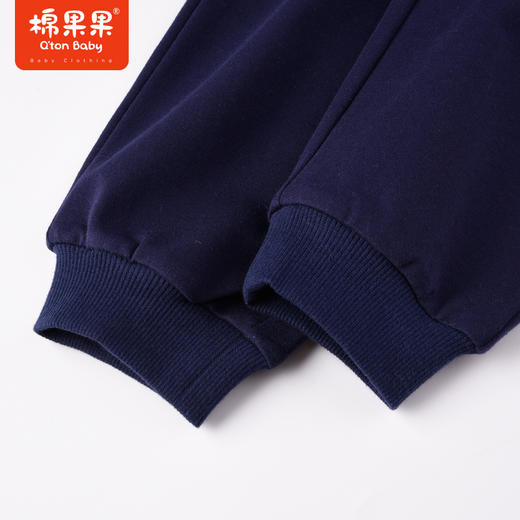 棉果果商场同款春季新品休闲运动百搭工装裤潮流帅气男宝必备男童纯棉针织长裤M112200223011 商品图3