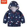 棉果果商场同款春季新品满印太空印花连帽风衣外套内带全棉里子舒适柔软亲肤帽子不可拆M112100323001 商品缩略图0