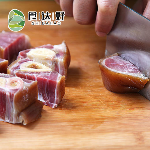 恩施腊猪蹄食达好土家腊肉腊味腊蹄子腊蹄片 商品图3