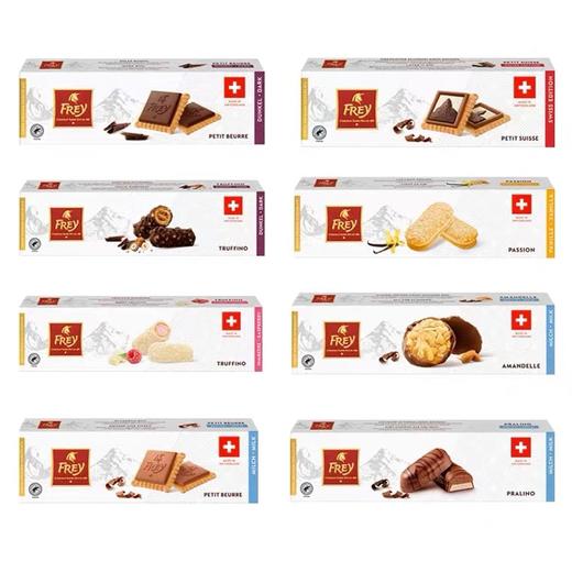 瑞士FREY飞瑞尔系列饼干100g 精选原料体验瑞士风味口感酥脆层次丰富 053883/050093-8/050093-6 商品图0